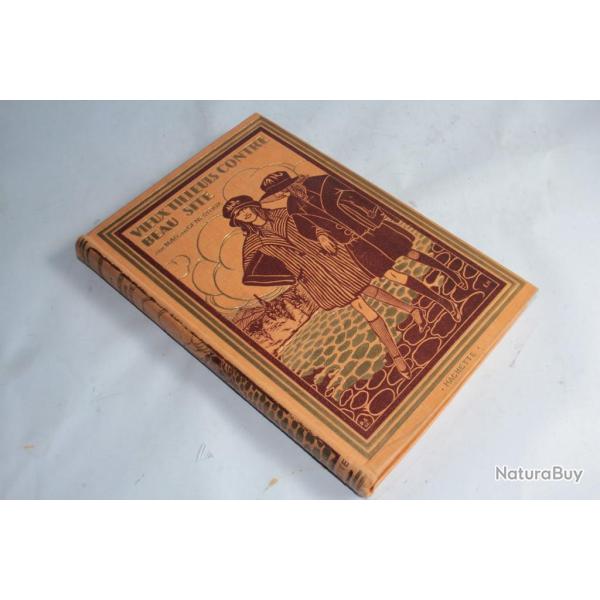 Livre avec Illustration Vieux Tilleuls contre beau site M.Genestoux 1923