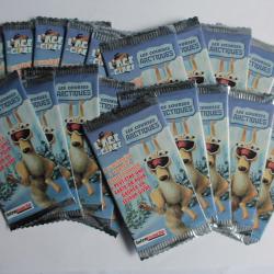 Ice Age Lot de 20 paquets de 3 cartes l'âge de glace