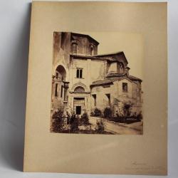 Photographie Ravenna Temple San Vitale Italie Tirage albuminé
