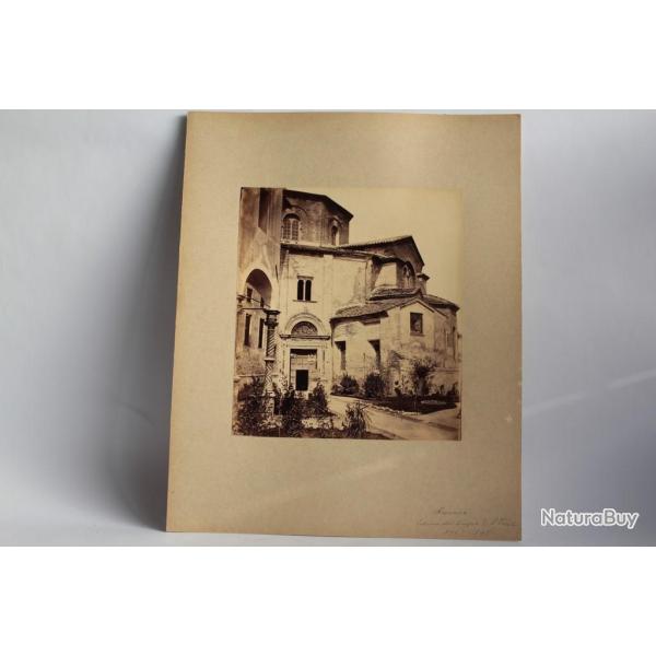 Photographie Ravenna Temple San Vitale Italie Tirage albumin�