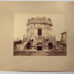 Photographie Ravenna Mausolée de Théodoric Italie Tirage albuminé