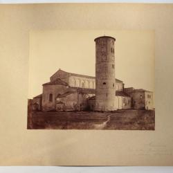 Photographie Ravenna Basilique Saint Apollinaire Italie Tirage albuminé