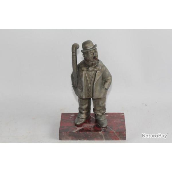 Allume-cigare de comptoir figuratif Fumeur de cigare