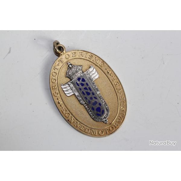 M�daille Moto vermeil Pays-Bas Groot-Toerisme Kon Ned Motorwielr Ver