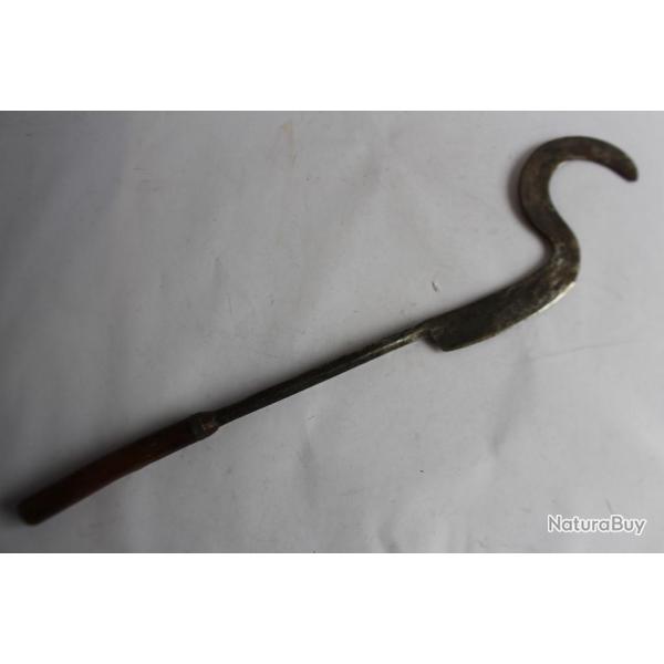 Ancienne serpette coupe ronces Art populaire Haute Savoie