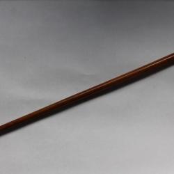 Ancienne canne bois de cerf chien bouledogue