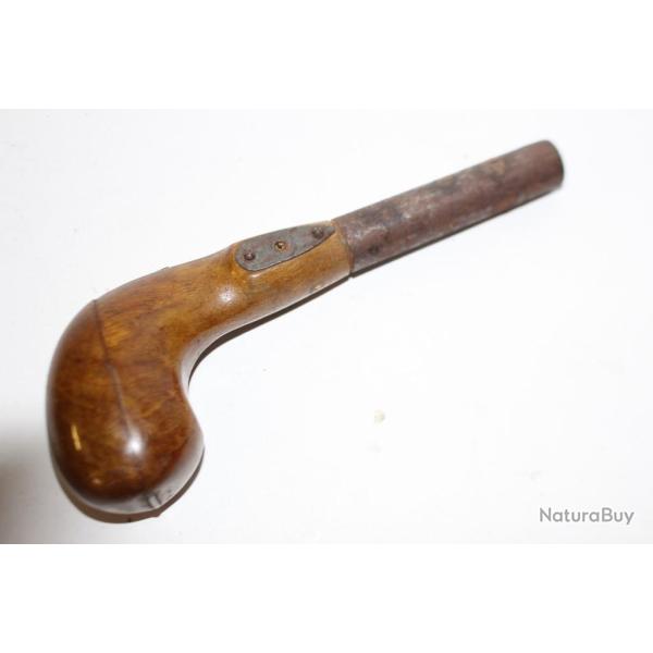 Etui � pipe en forme de pistolet d'ar�on