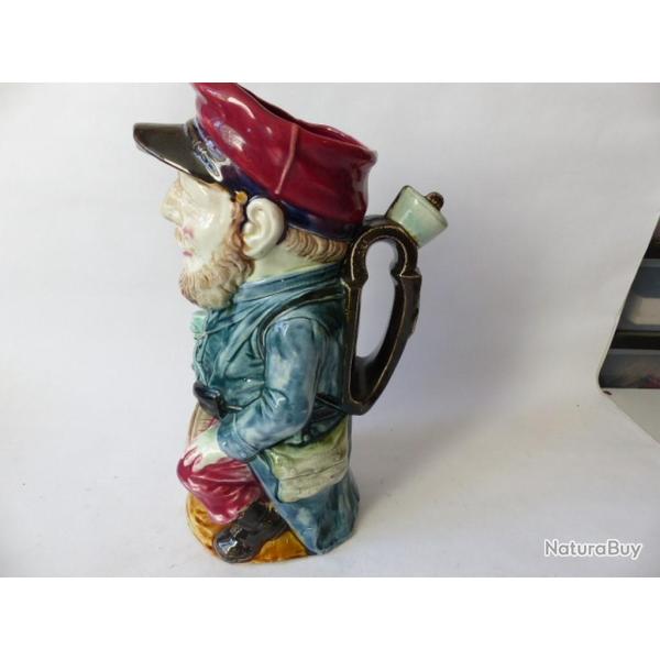 Pichet en barbotine ONNAING 752   Vive la Reduction des Periodes