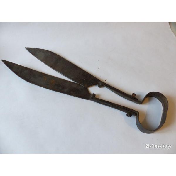 Grandes forces en fer forg� ciseaux outils