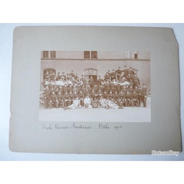 Photo �cole Recrues Sanitaires B�le 1905