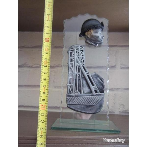 objet collection vintage hommage aux travailleurs de fond Nord Pas de Calais