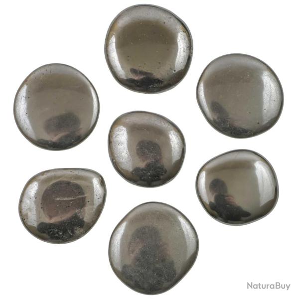 Galet plat h�matite - A l'unit�