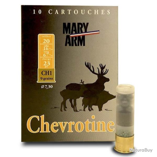 10 Chevrotines MARY ARM Cal.20
