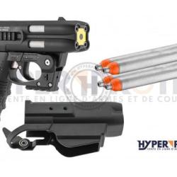 Pistolet de d&eacute;fense Piexon JPX4 avec vis&eacute;e laser pro
