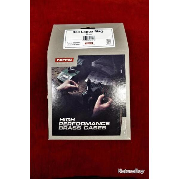 ETUIS NORMA MATCH 338 LAPUA MAG X50