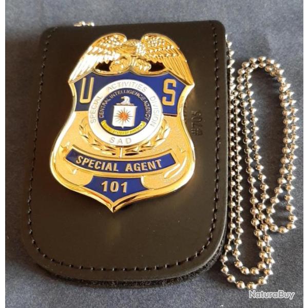 Porte insigne  "tour de cou" SAD.