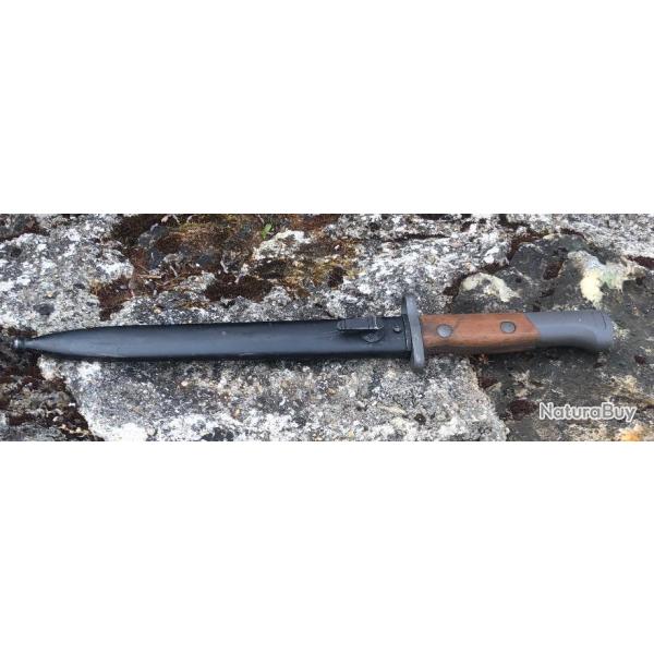 Ba�onnette belge mod�le SAFN 49 � N 314 � type A SA30