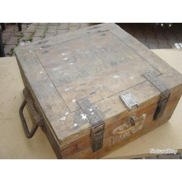 CAISSE DE MUNITIONS ALLEMANDE dat�e 1939