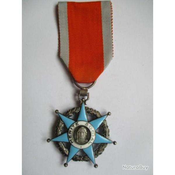 M�daille du M�rite Social bronze