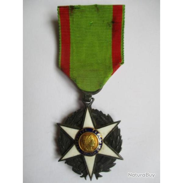 M�daille M�rite Agricole 1883 bronze dor�