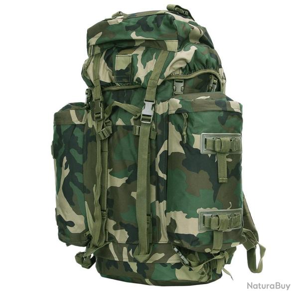 Sac  dos 70L commando (Couleur Camouflage Woodland)