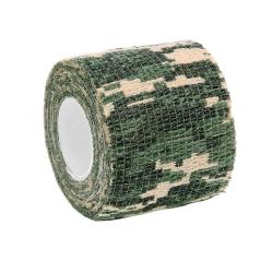 Bande extensible en rouleau 4,5 m x 5 cm (Couleur Camouflage Digital)