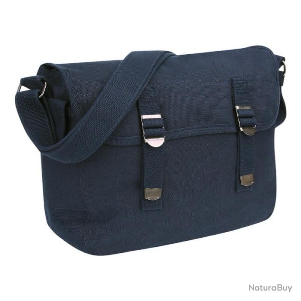 Musette toile US Army (Couleur Bleu)