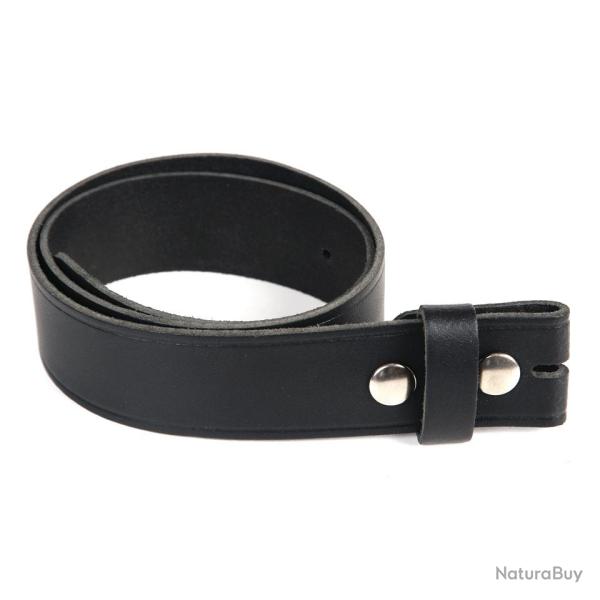 Ceinture cuir 40mm sans boucle