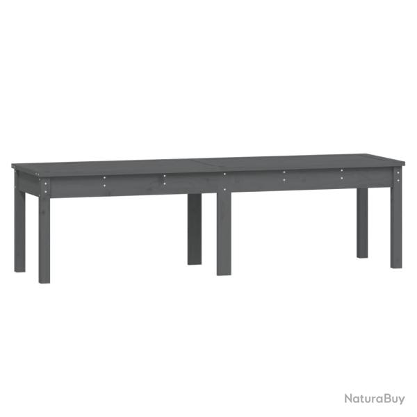Banc de jardin meuble de patio d'ext�rieur terrasse � 2 places 159,5 x 44 x 45cm bois massif de pin