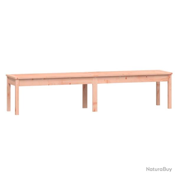 Banc de jardin meuble de patio d'extrieur terrasse  2 places 203,5 x 44 x 45 cm bois massif de do
