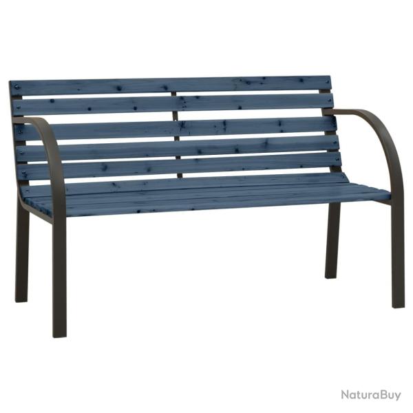 Banc de jardin meuble de patio d'extrieur terrasse pour enfants 81 cm bois de pin chinois gris 02_
