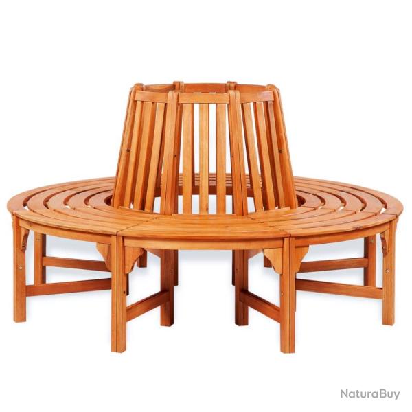 Banc de jardin meuble de patio d'ext�rieur terrasse d'arbre diam�tre 160 cm bois 02_0011137