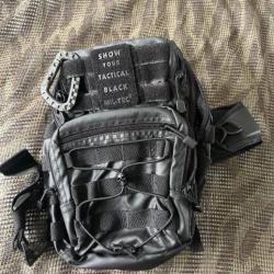 SAC COMPACT TACTICAL BLACK - MILTEC