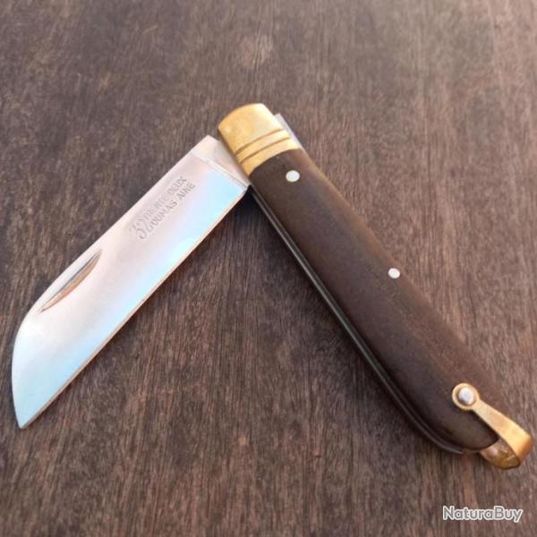 Couteau R�gional LANGRES 32 DUMAS AINE Manche en PALISSANDRE