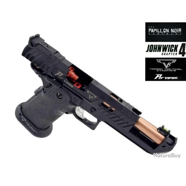 PREORDER EMG CNC FULL AUTO �DITION TTI PIT VIPER JOHN WICK4 NEUF GAZ & CO2 +COMP AVEC SIGHT PHOSPHO!