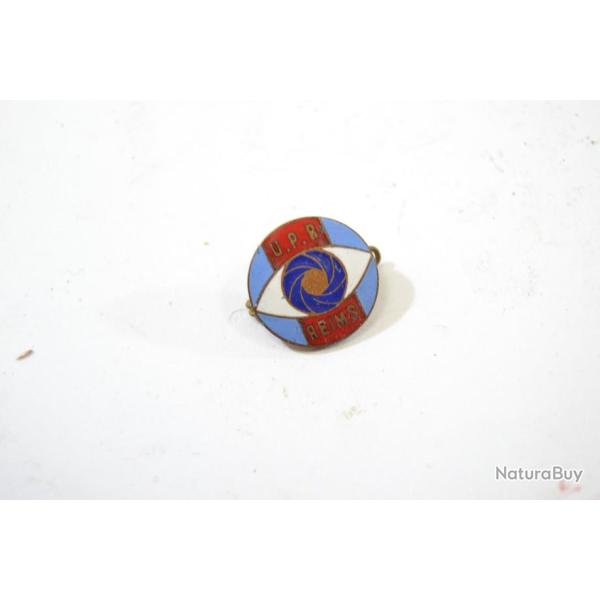 Petit insigne broche �maill�e UPR REIMS (Marne) 16mm