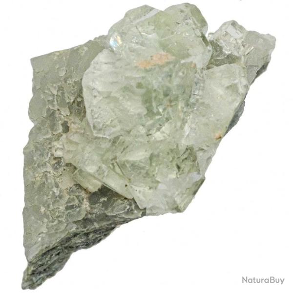 Fluorite verte cristallis�e sur matrice silico-calcaire - 122 grammes