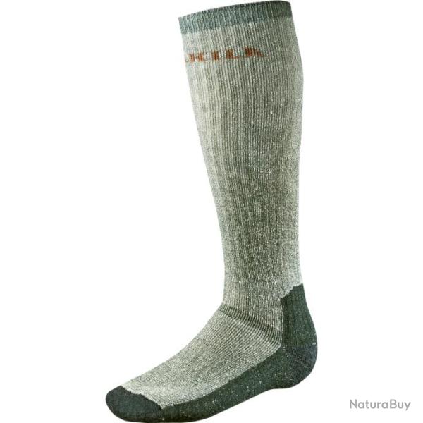 Chaussette Expedition longue Grey/Green Harkila XL