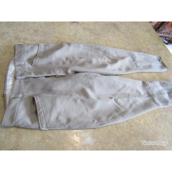 pantalon TB officier type cavalerie beige 1940 seconde guerre 2gm ww2 Fran�ais France uniforme FR