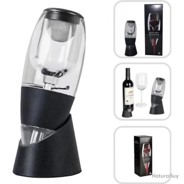 Magic Dcanter Arateur Essentiel De Vin Carafe Filtrante pour le Vin en verre