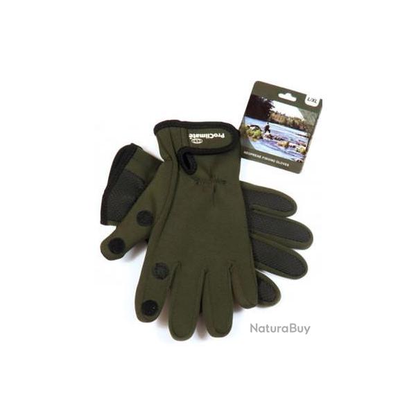 Gants en noprne impermables Vert