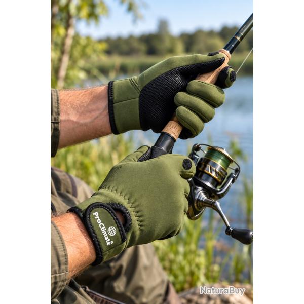 Gants en n�opr�ne imperm�ables Vert
