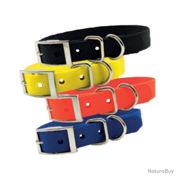 Collier pour chien supersoft Stepland - 45 ou 60cm - 45 cm / Grenat / 28 mm