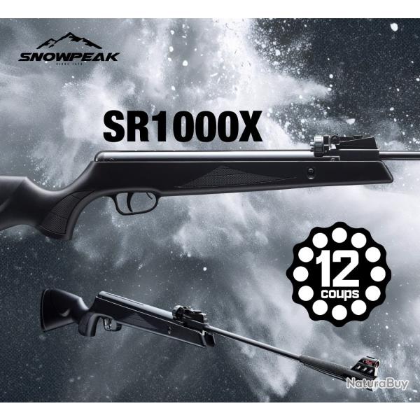 CARABINE A PLOMB A REPETITION SNOWPEAK SR1000X 4.5 MM