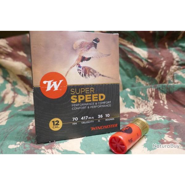 10 cartouches SUPER SPEED cal 12/70 en 36g pb no 1