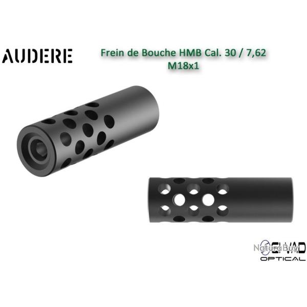 Frein de bouche AUDERE HMB VARMINT noir Cal.30 - 18x100