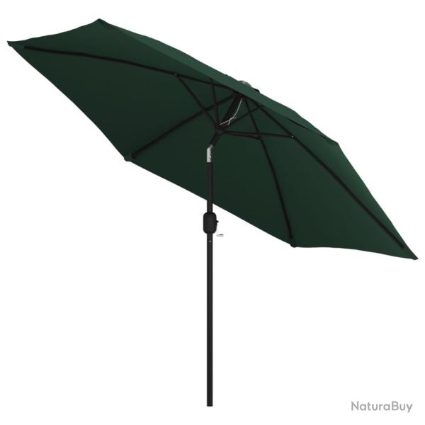 Parasol meuble de jardin en porte-�-faux 3 m vert 02_0008601