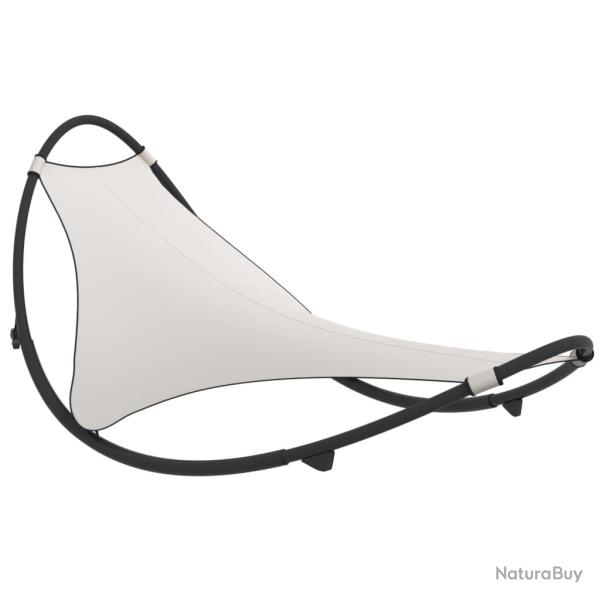 Transat design chaise longue bain de soleil lit de jardin terrasse meuble d'ext�rieur � bascule ave