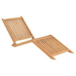 Transat chaise longue bain de soleil lit de jardin terrasse meuble d'ext&eacute;rieur bois de teck solide