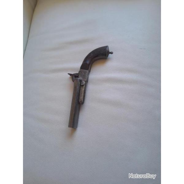 pistolet a broche juxtapos en calibre 28